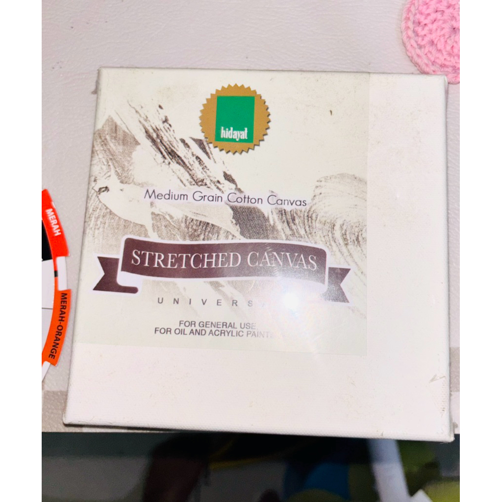 

PRELOVED - Canvas Hidayat 15x15cm Kanvas Lukis PL Second