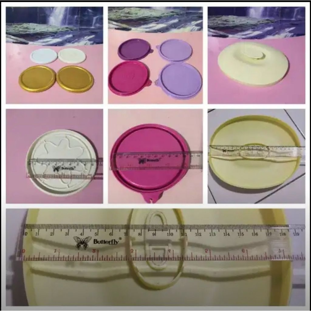 Seal Tutup Tupperware Jumbo Mug / bowl / Blossom