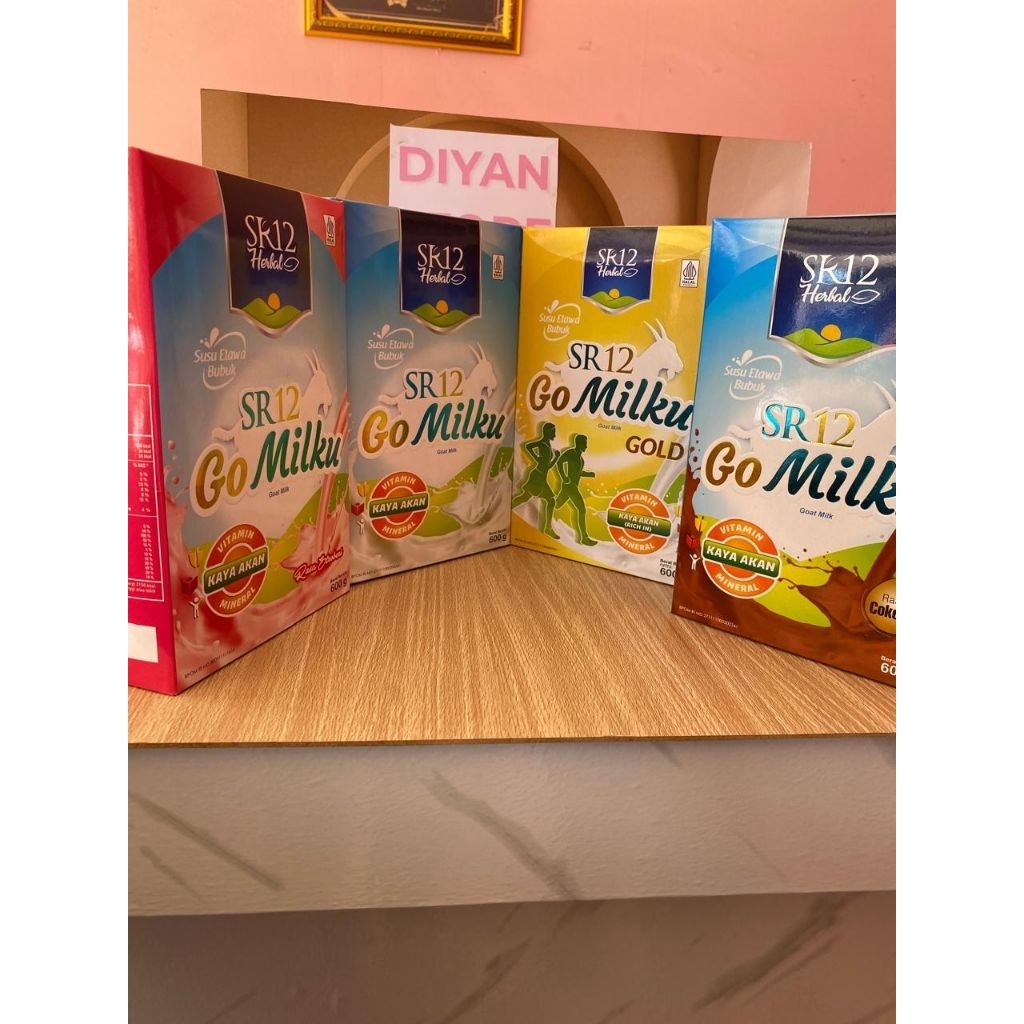 

go milku SR12 susu kambing etawa premium halal