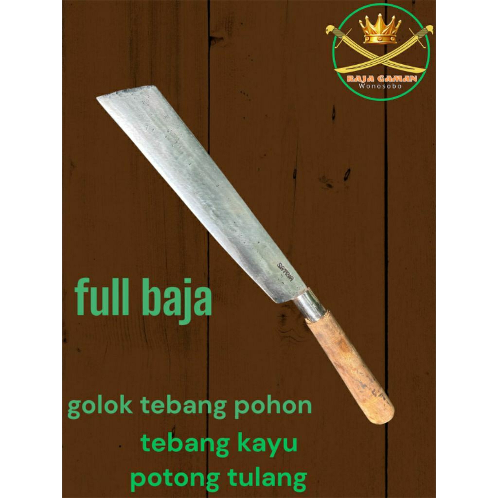 pisau cacah tulang atau tebas ranting pohon