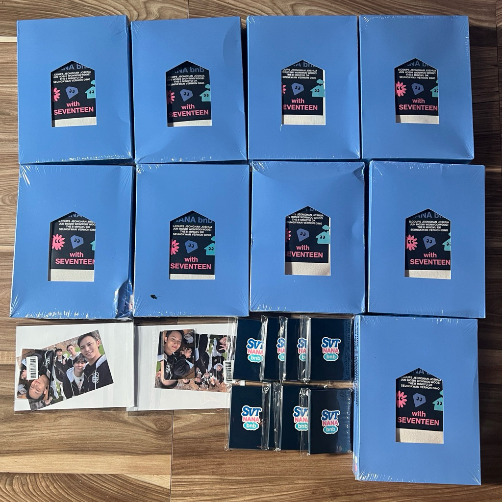 [READY STOCK] SEVENTEEN NANA BNB VOD GIFT KIT 2025 TOUR package sealed fullset0