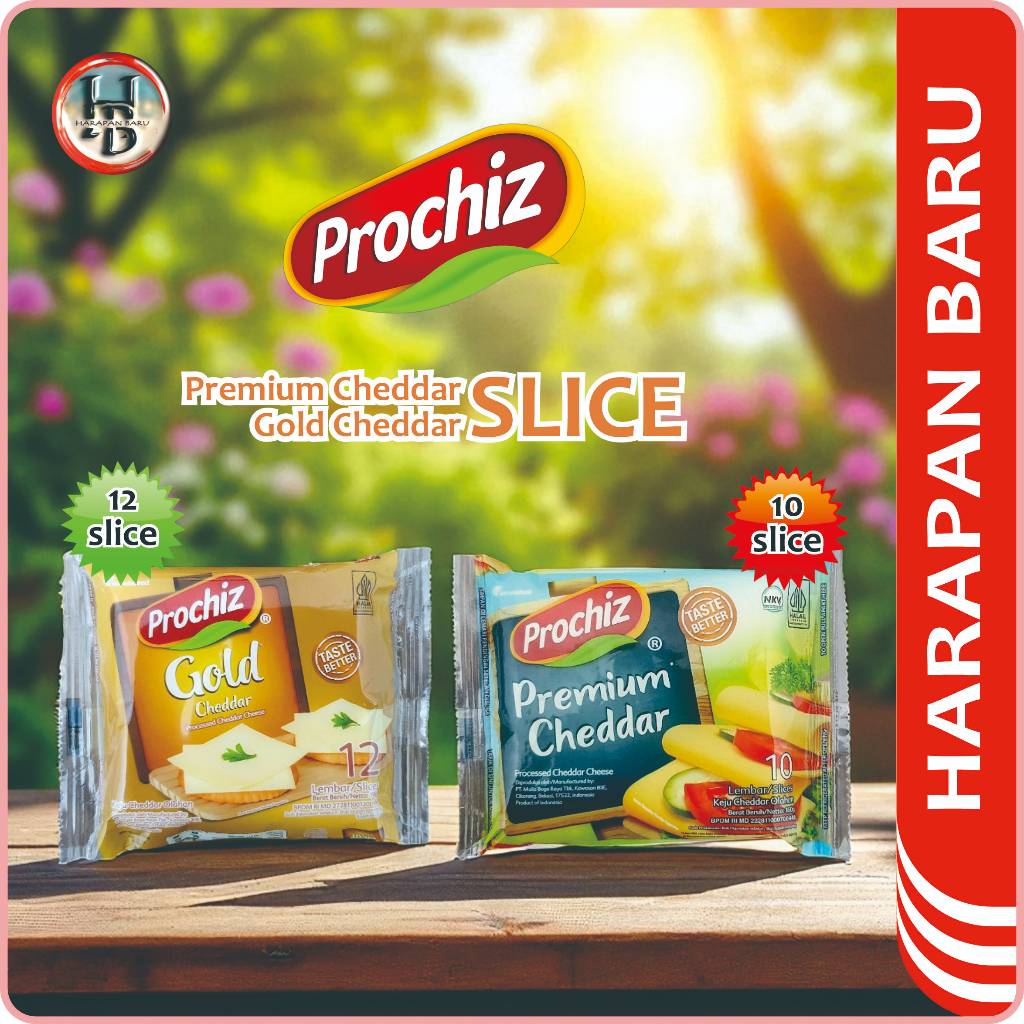 

Keju Prochiz Premium Cheddar S10 - Prochiz Gold Cheddar S12