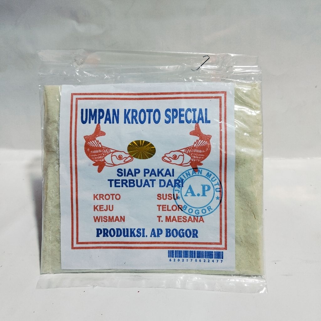 umpan pancing ikan mas/ kroto spesial