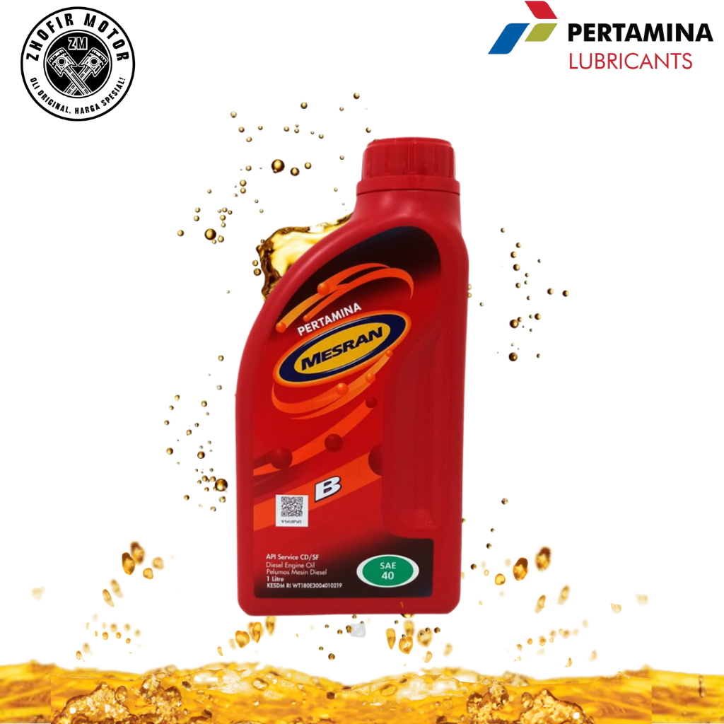 B40 OLI MESRAN B40 1 LITER ASLI PERTAMINA