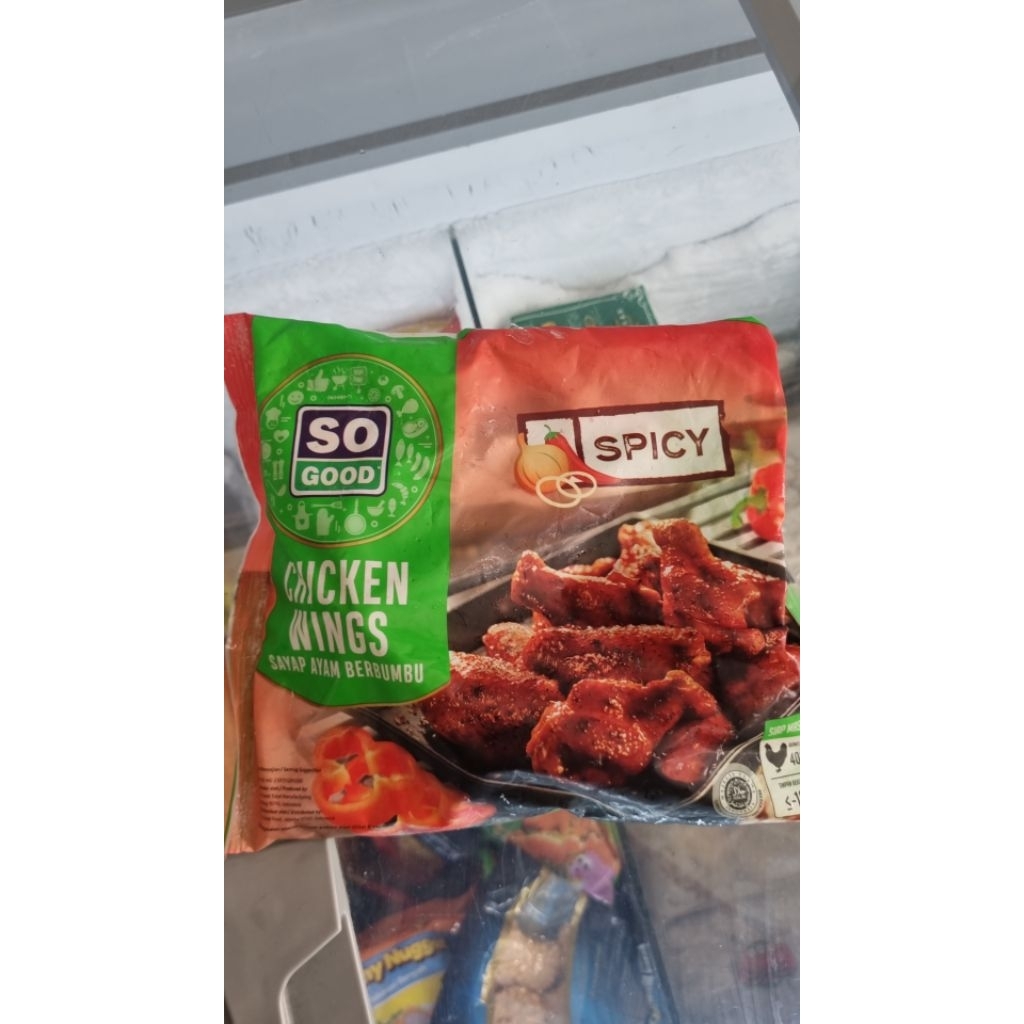 

So Good Spicy Wings 400gr