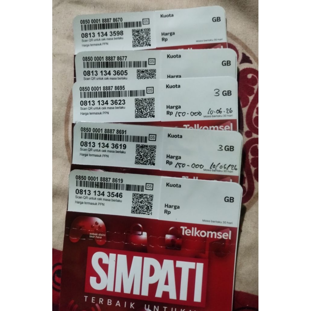 PROMOOO... Nomor Cantik SIMPATI 11 DIGIT BARU,  MURAH MERIAH