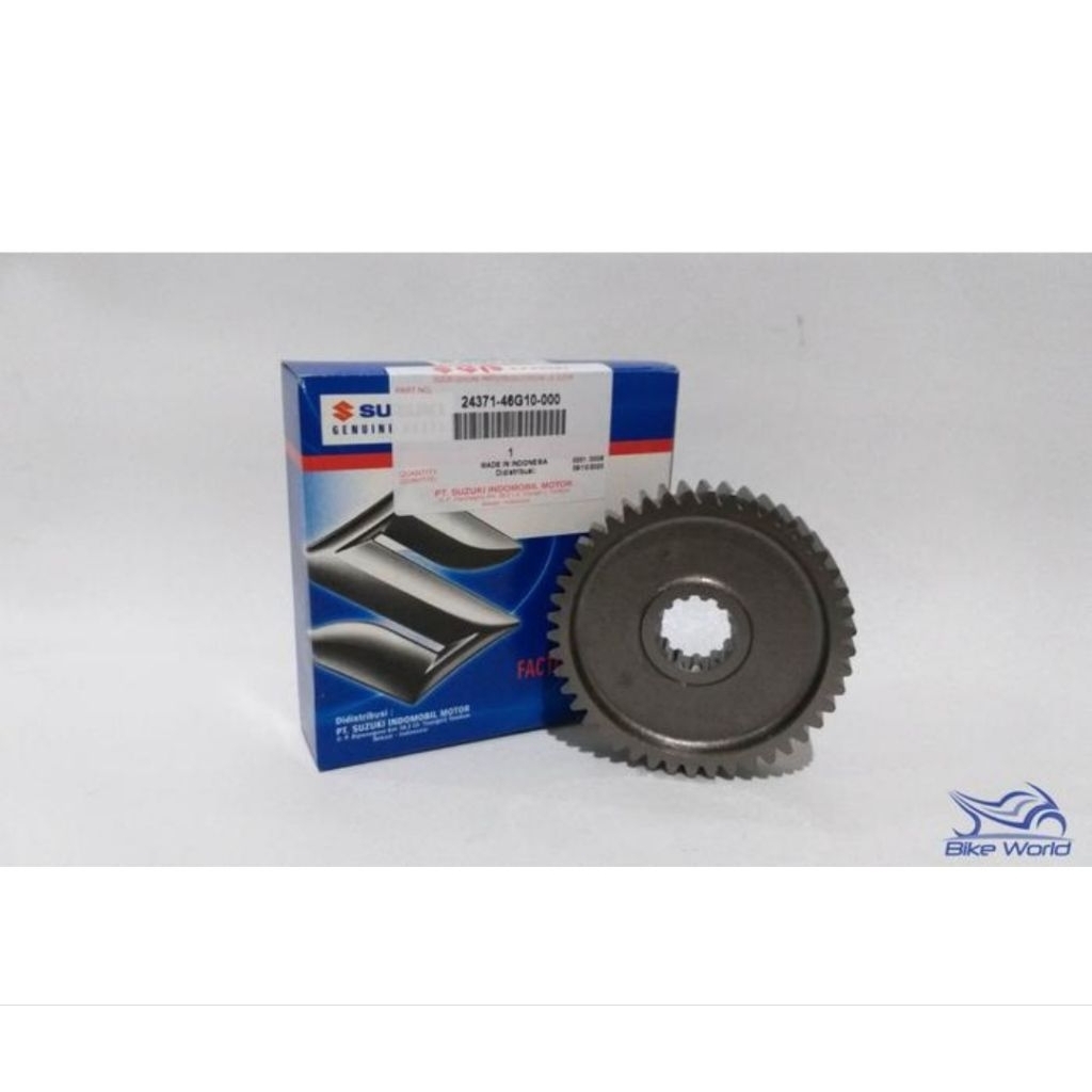 Gear Gigi Rasio Gardan Spin 24371-46G10-000 Suzuki Genuine Parts