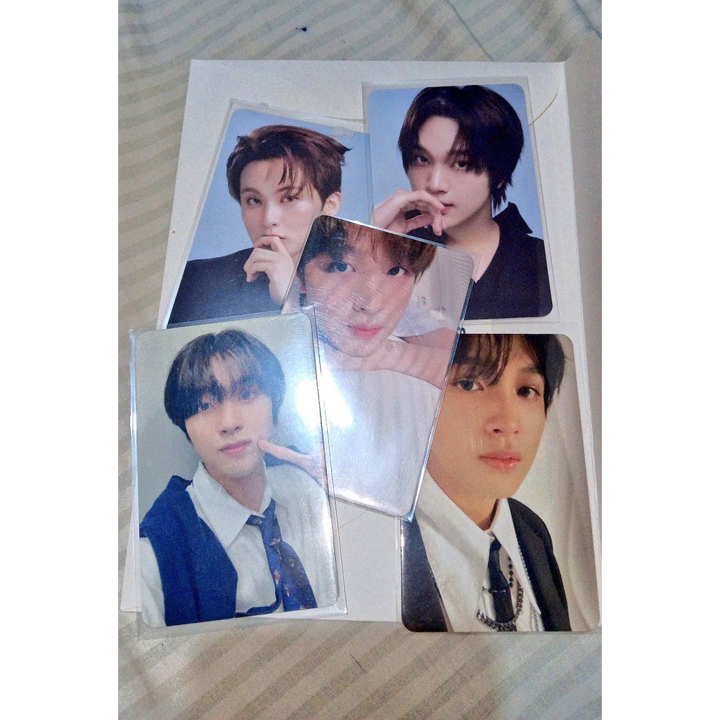 photocard haechan pilek, haechan tuspi,