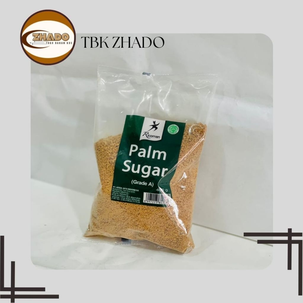 

RICOMAN PALM SUGAR 400G GULA AREN