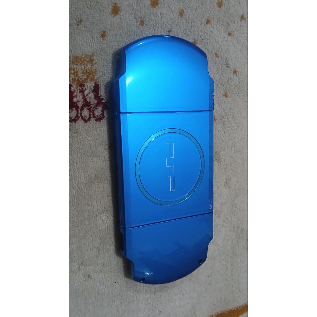 Casing belakang Psp sony 3000 Biru dan baru muluss mantap case back body psp siap pakai