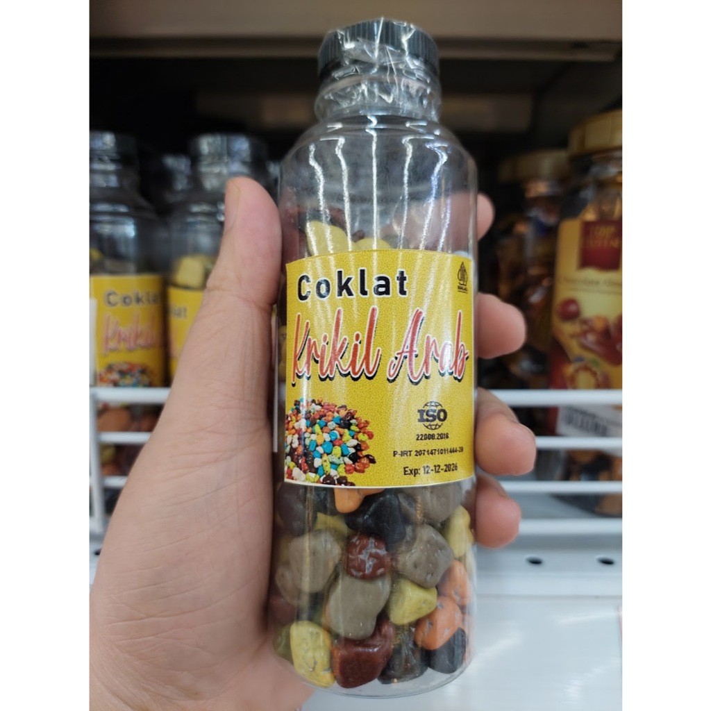 

[oddsolshop] pekanbaru/Coklat Krikil Arab Halal 1.70GR Cokelat Bahan Dekorasi Kue