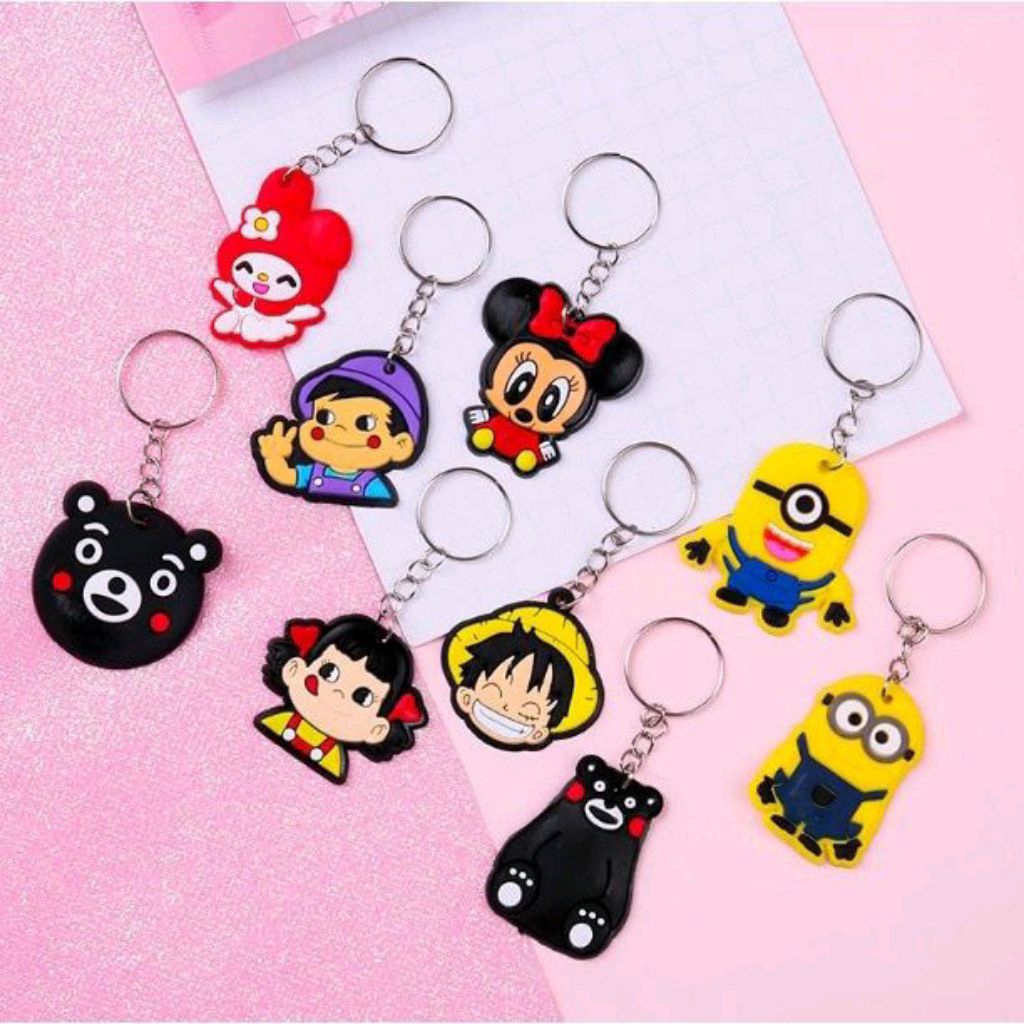 Gantungan Kunci Karakter /Unik / Keychain / Gantungan Kunci Lucu /  Souvenir Gantungan Kunci Karakte