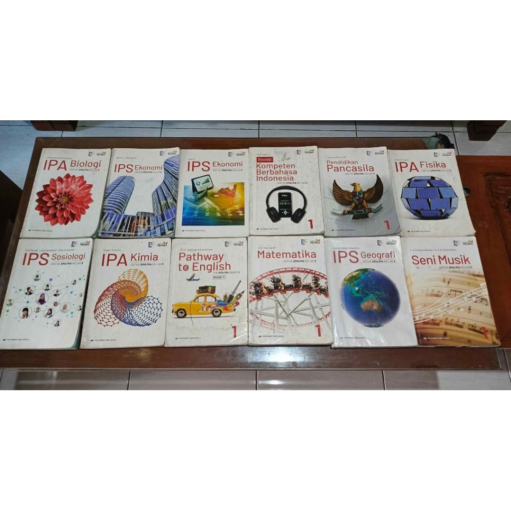 Buku Erlangga SMA Kelas X