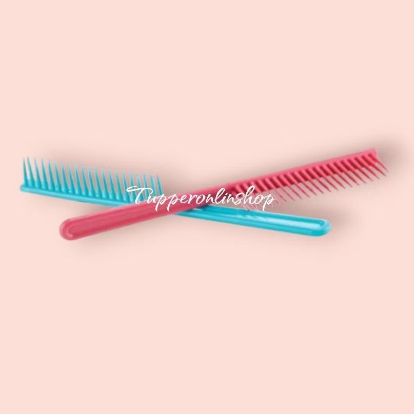 Brush comb tupperware / sisir tupperware