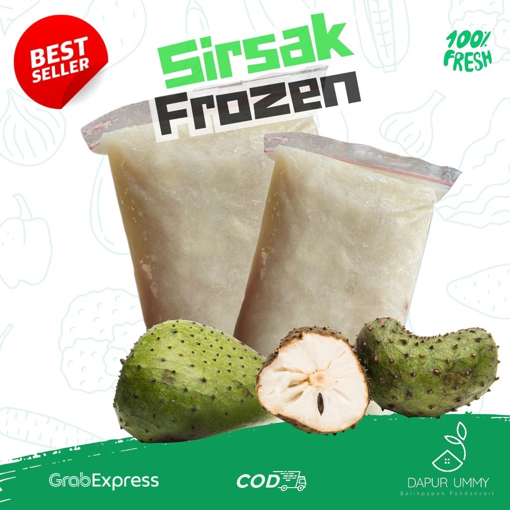

FROZEN • Sirsak Frozen 1Kg