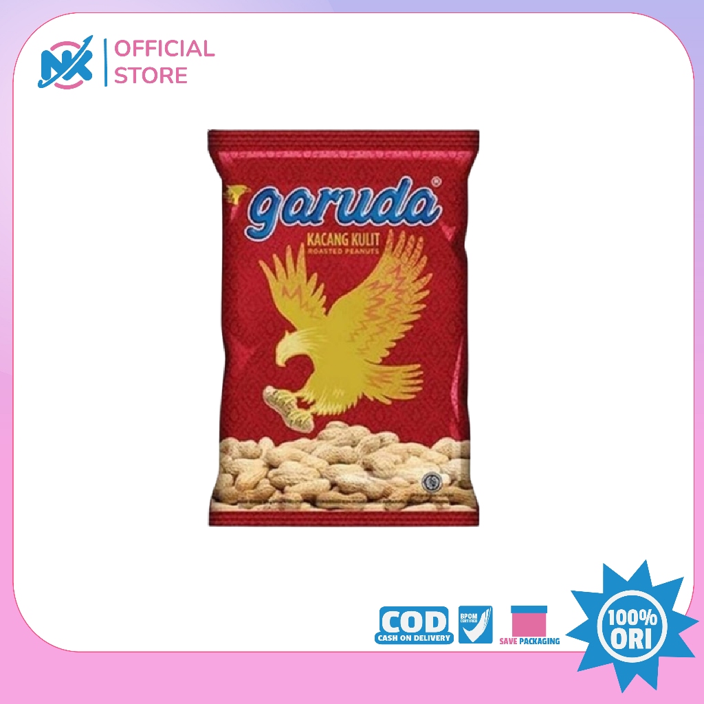 

Garuda Kacang Kulit Roasted Peanuts 60gr