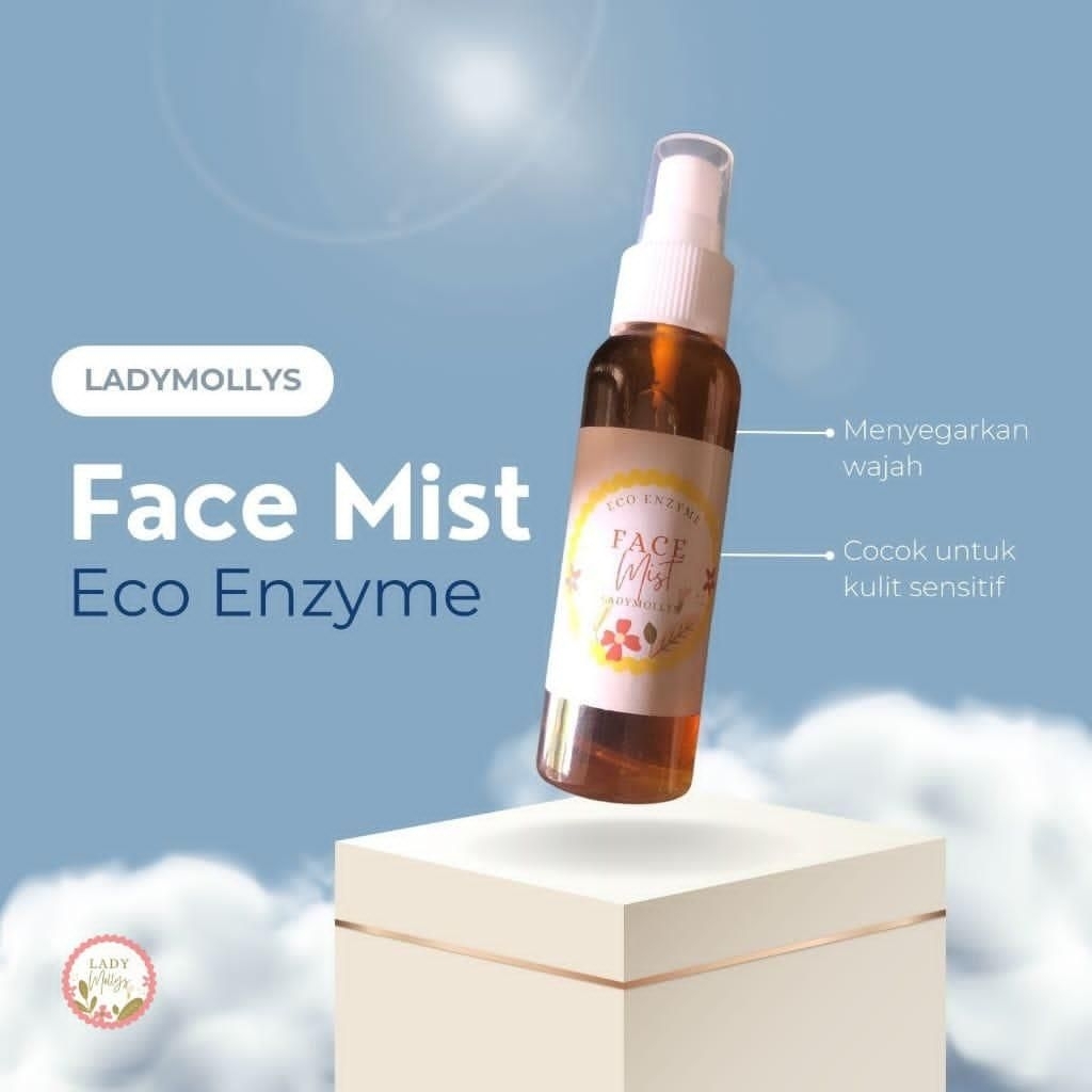 FACE MIST PENYEGAR WAJAH ALAMI ECO ENZYME KUALITAS PREMIUM