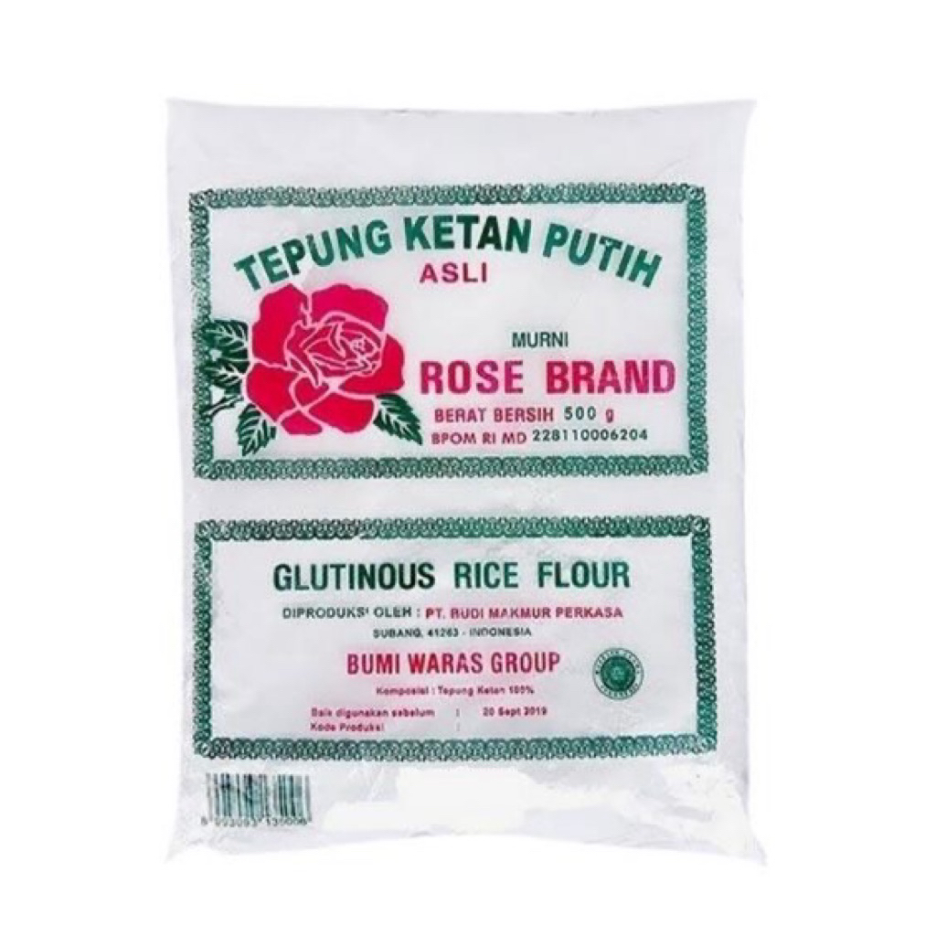 

Tepung Pulut Rose Brand 500 gram