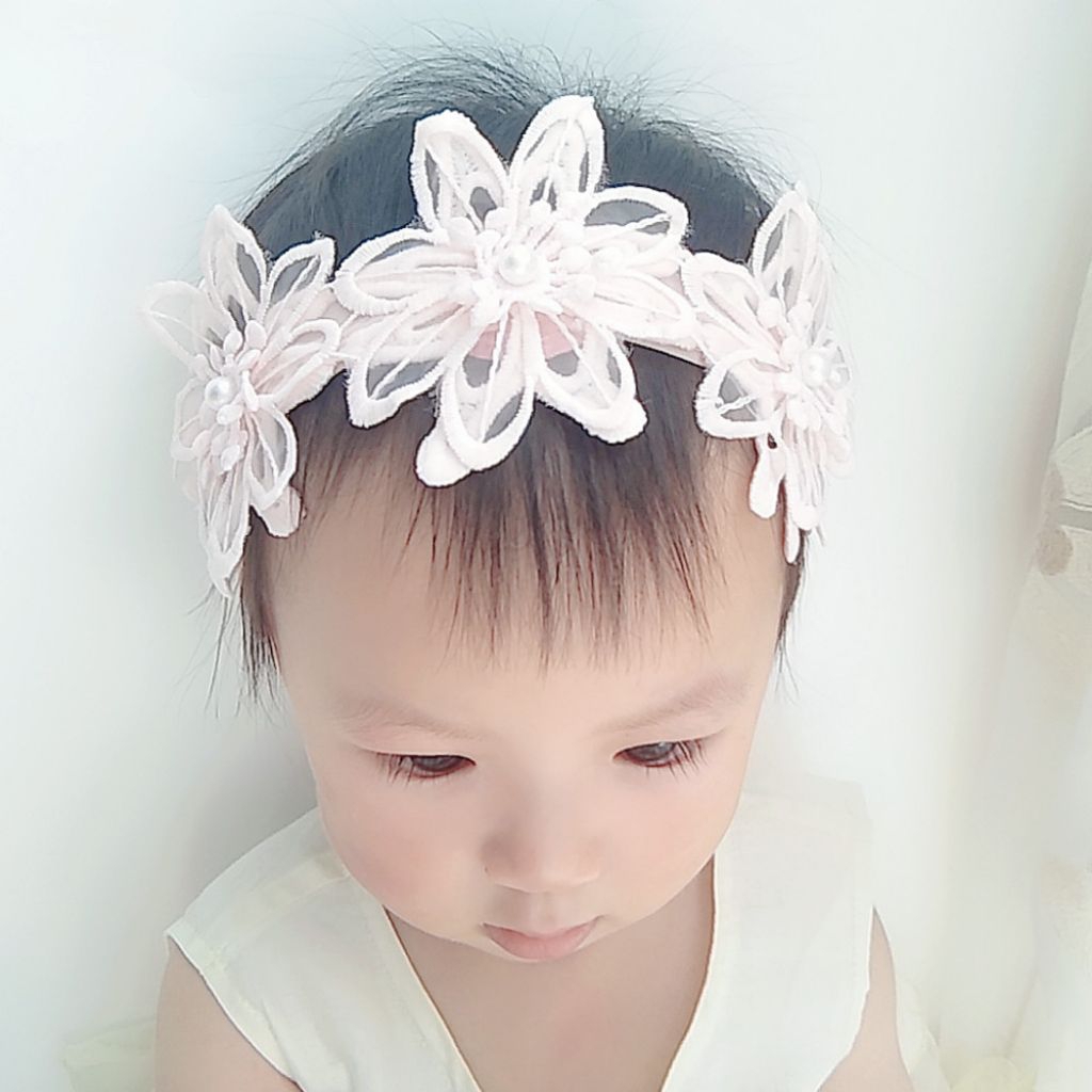 bandana bunga anak/bando bunga anak/bando/bandana anak