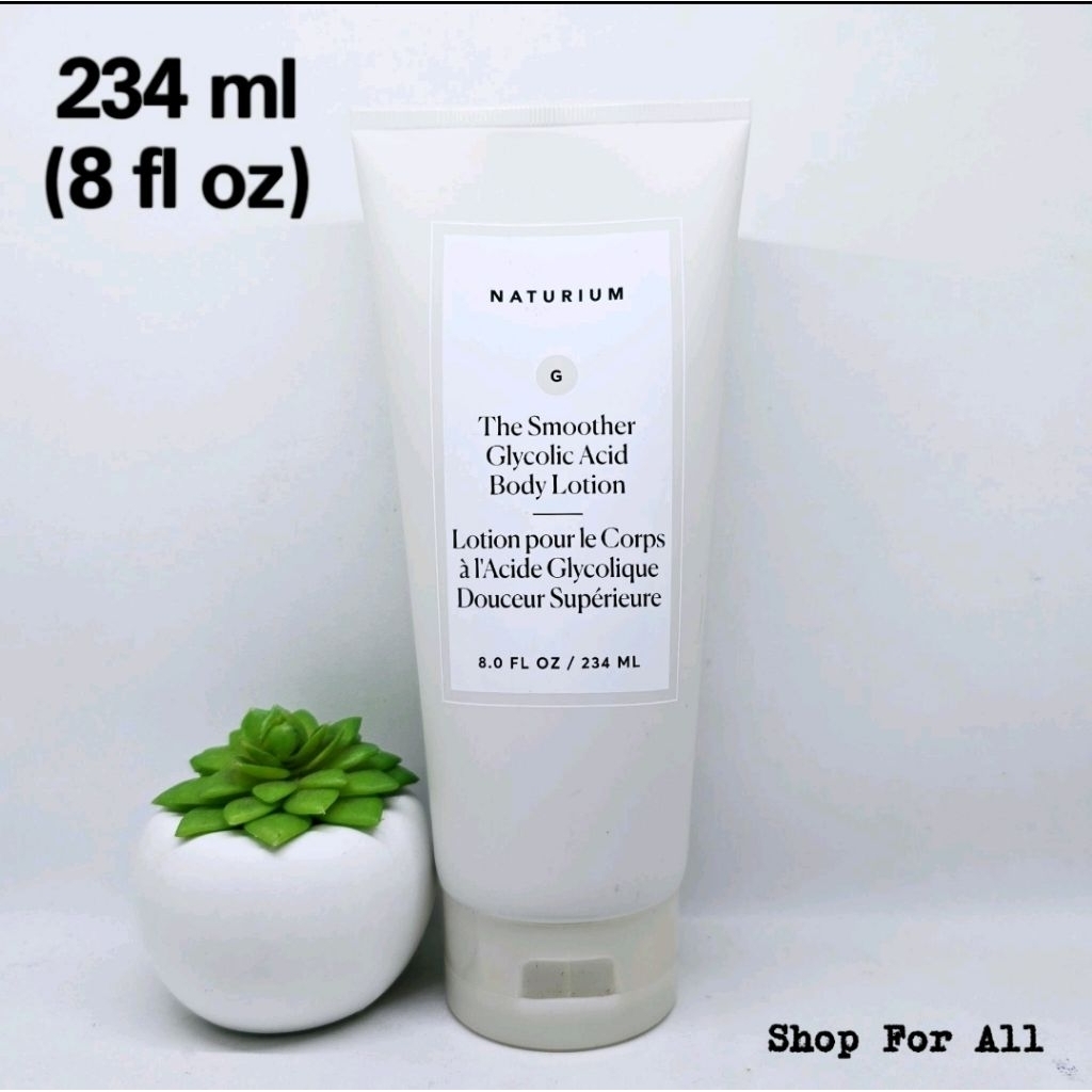 NATURIUM The Smoother Glycolic Acid Body Lotion - 234 ml (8 fl oz)