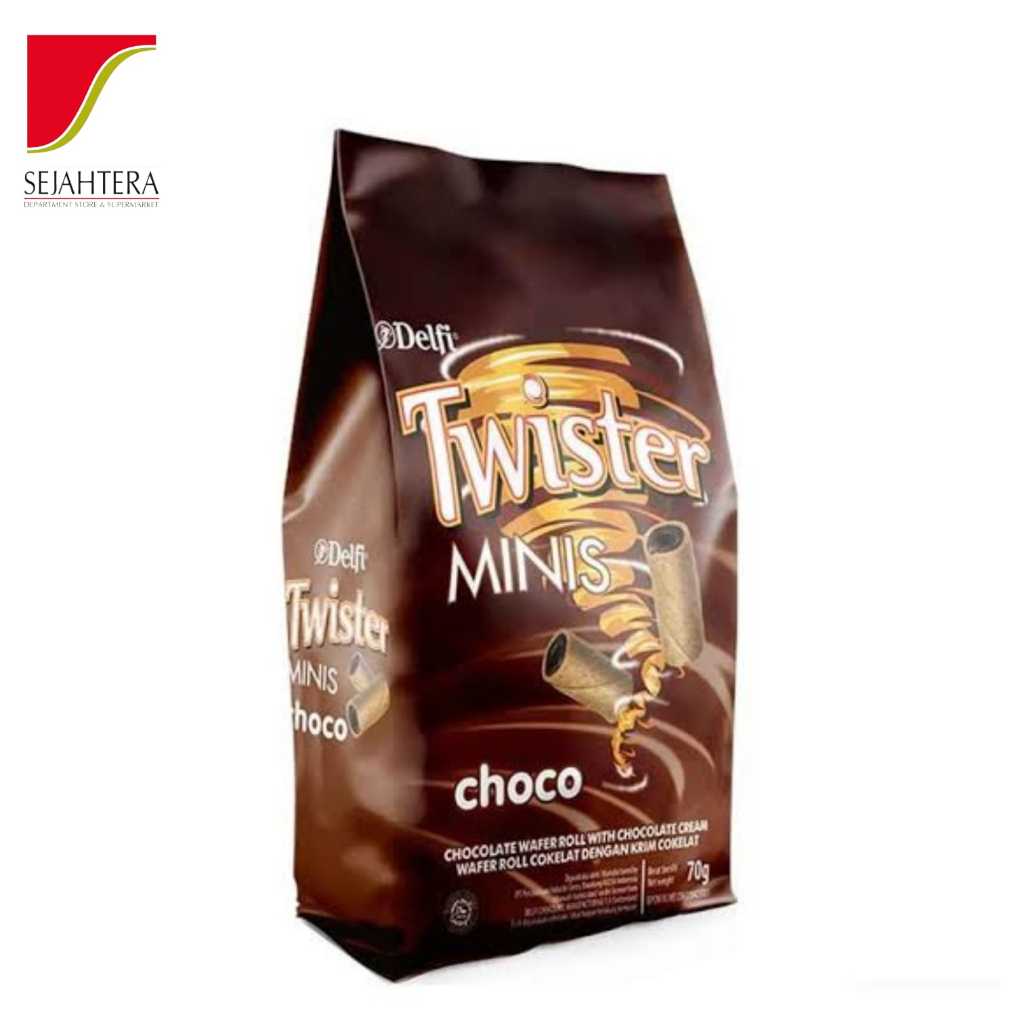 

DELFI TWISTER MINIS CHOCO 80gr BKS