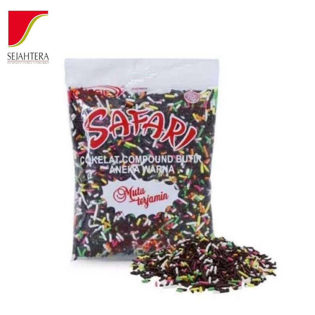 

SAFARI COKLAT BUTIR WARNA 100gr BKS