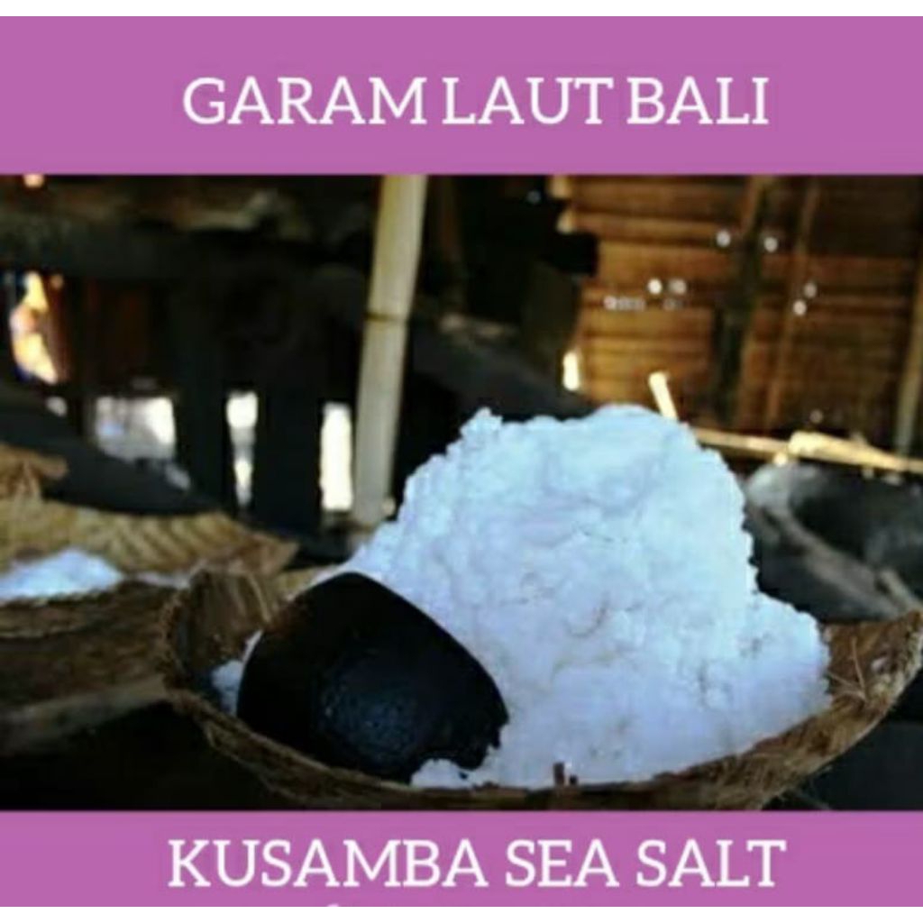 

Kusamba Bali Sea Salt / Garam Laut Kusamba Bali ( 250 gr)