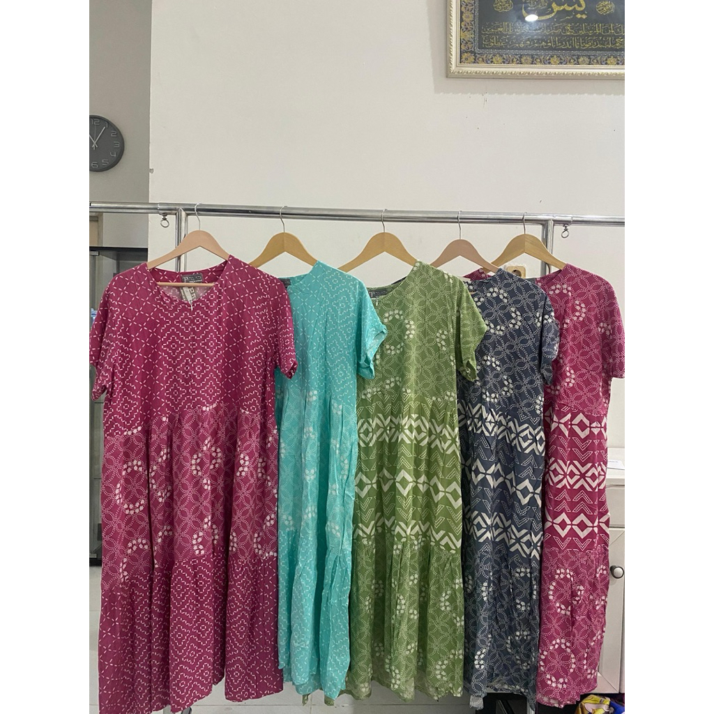 Daster Susun Motif Batik