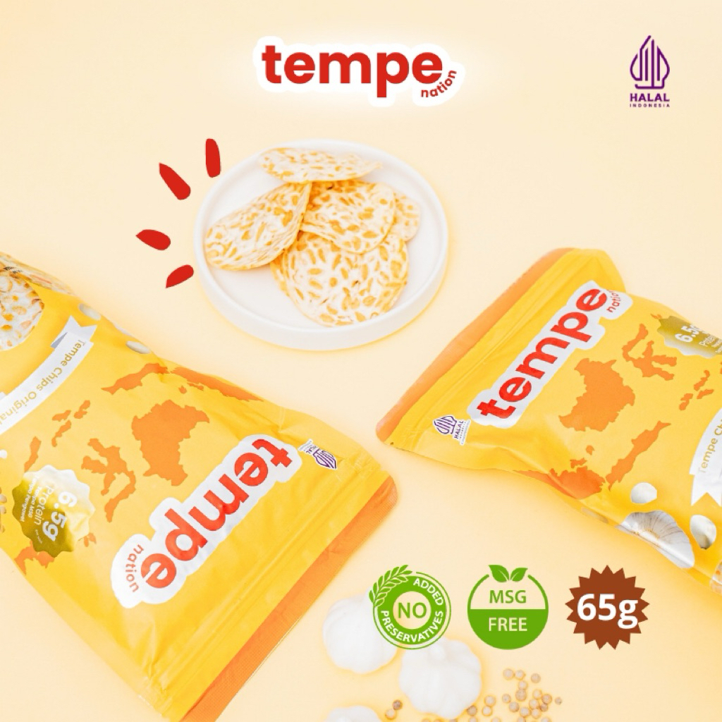 

Keripik Tempe anak sehat original non MSG