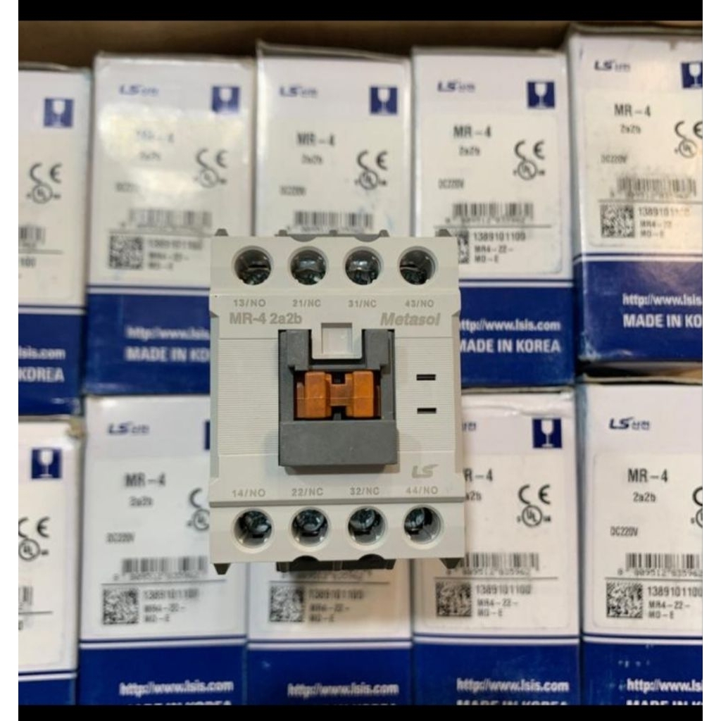 LS MR-4 2A2B KONTAKTOR RELAY DC220V 16A