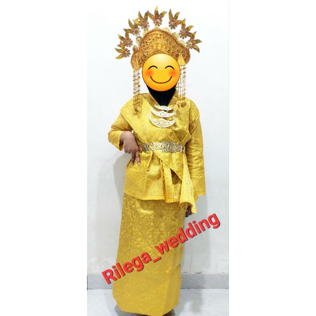 BAJU ADAT MELAYU RIAU ANAK PEREMPUAN