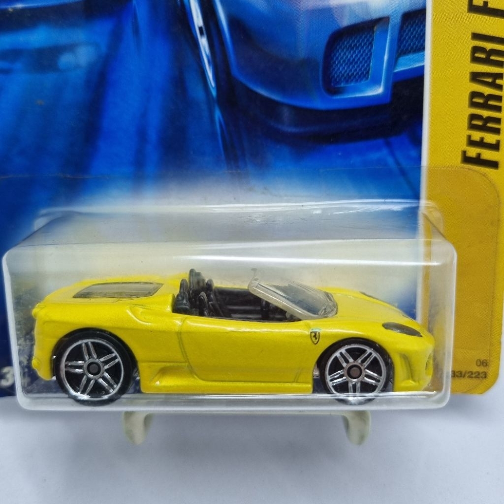 Diecast Hotwheels 1:64 FERRARI F430 SPIDER KUNING/YELLOW
