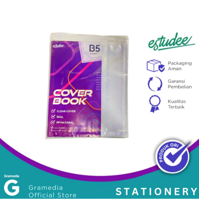 

Gramedia Palembang - Estudee Sampul PP Seal B5 Isi 10 K