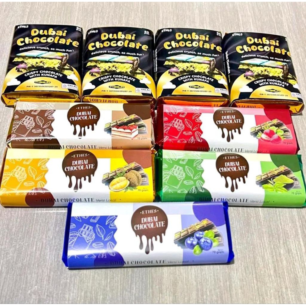 

Ethes Dubai Chocolate 70Gram