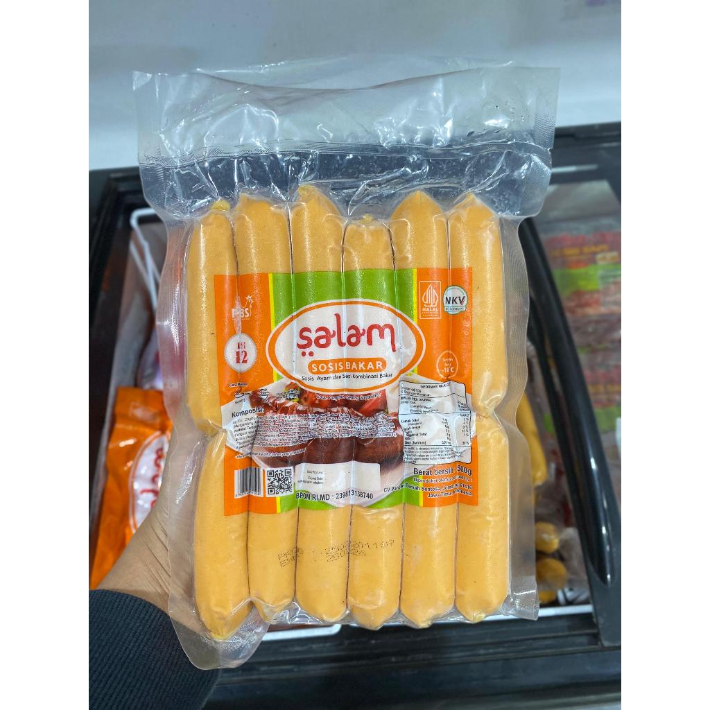 

(isi 12) SALAM SOSIS BAKAR 500 GR / AYAM DAN SAPI KOMBINASI / AYU PUTRI FROZEN FOOD
