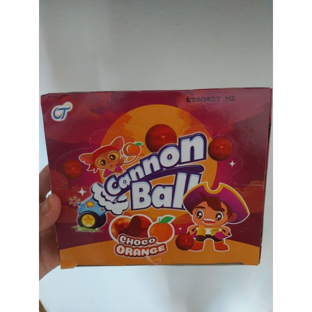 

Canon Ball Rasa Choco Strawberry / Choco Orange 1 box (24 pcs)