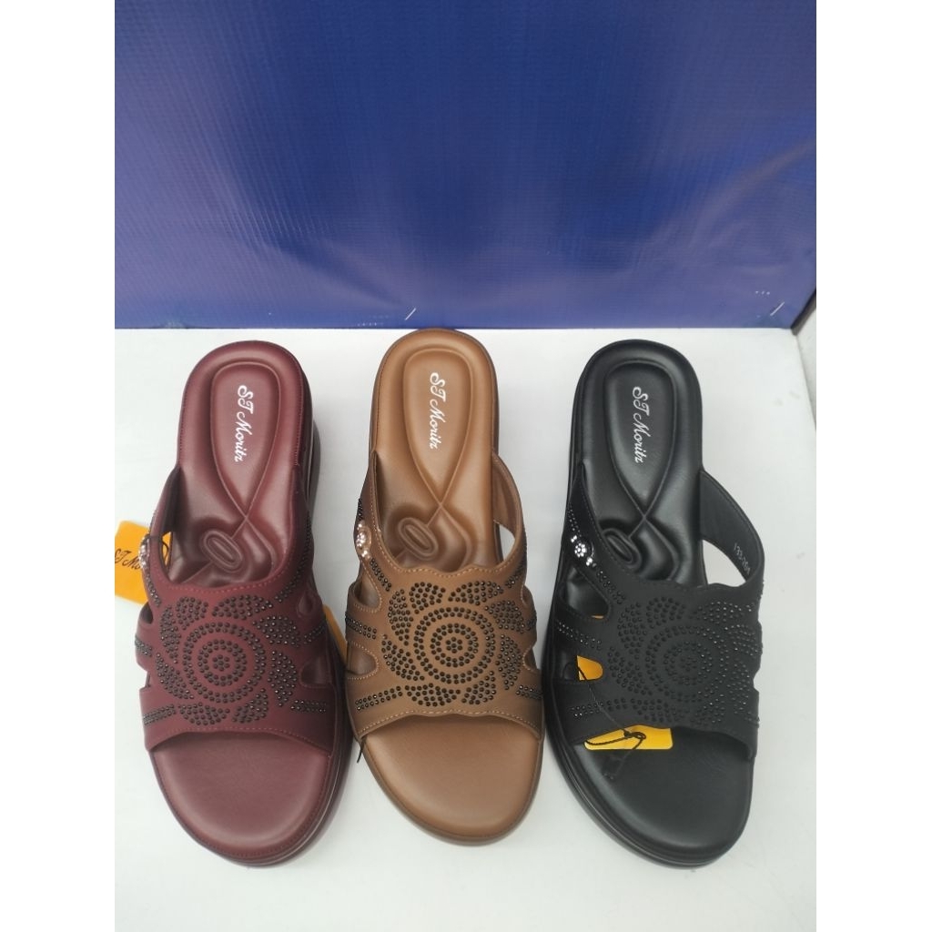 SANDAL WEDGES WANITA ST. MORITZ