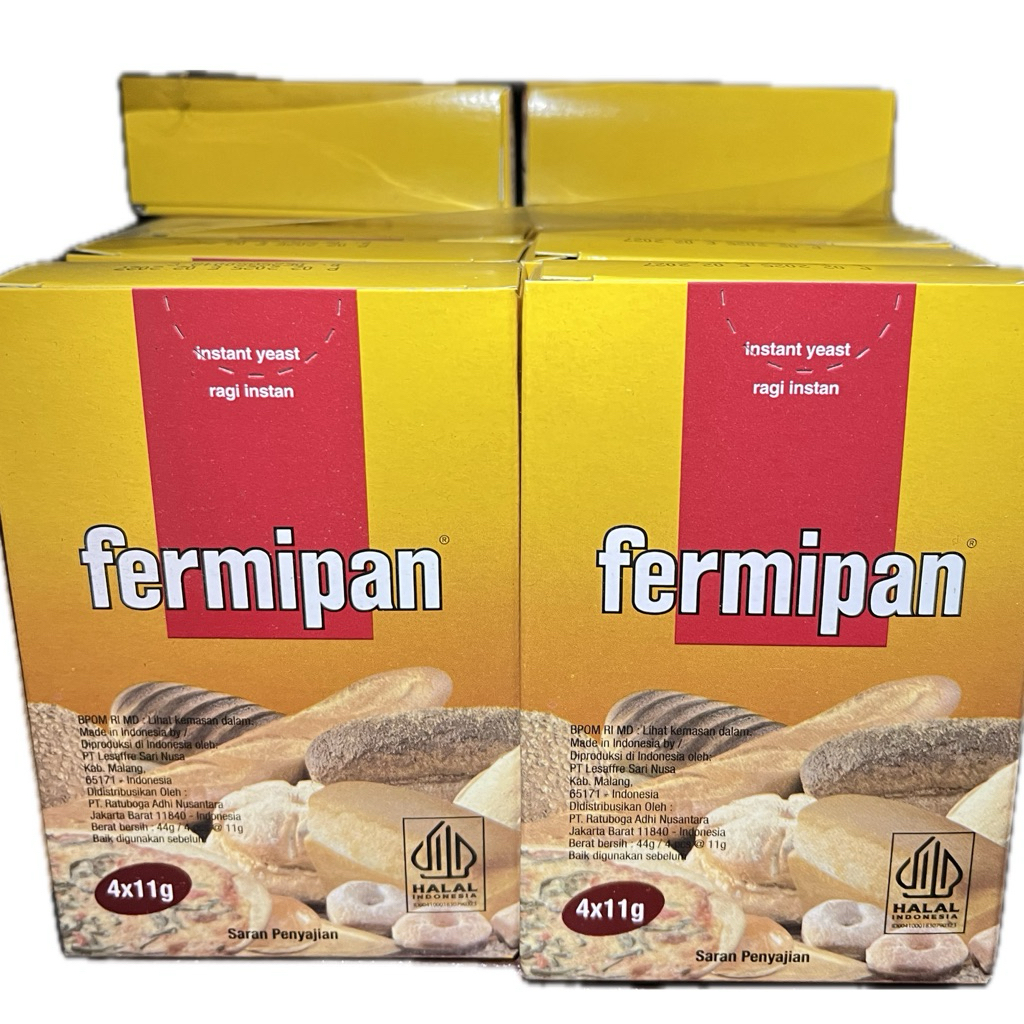 

FERMIPAN RAGI INSTAN 1 Slop isi 10 kotak (40pcs)