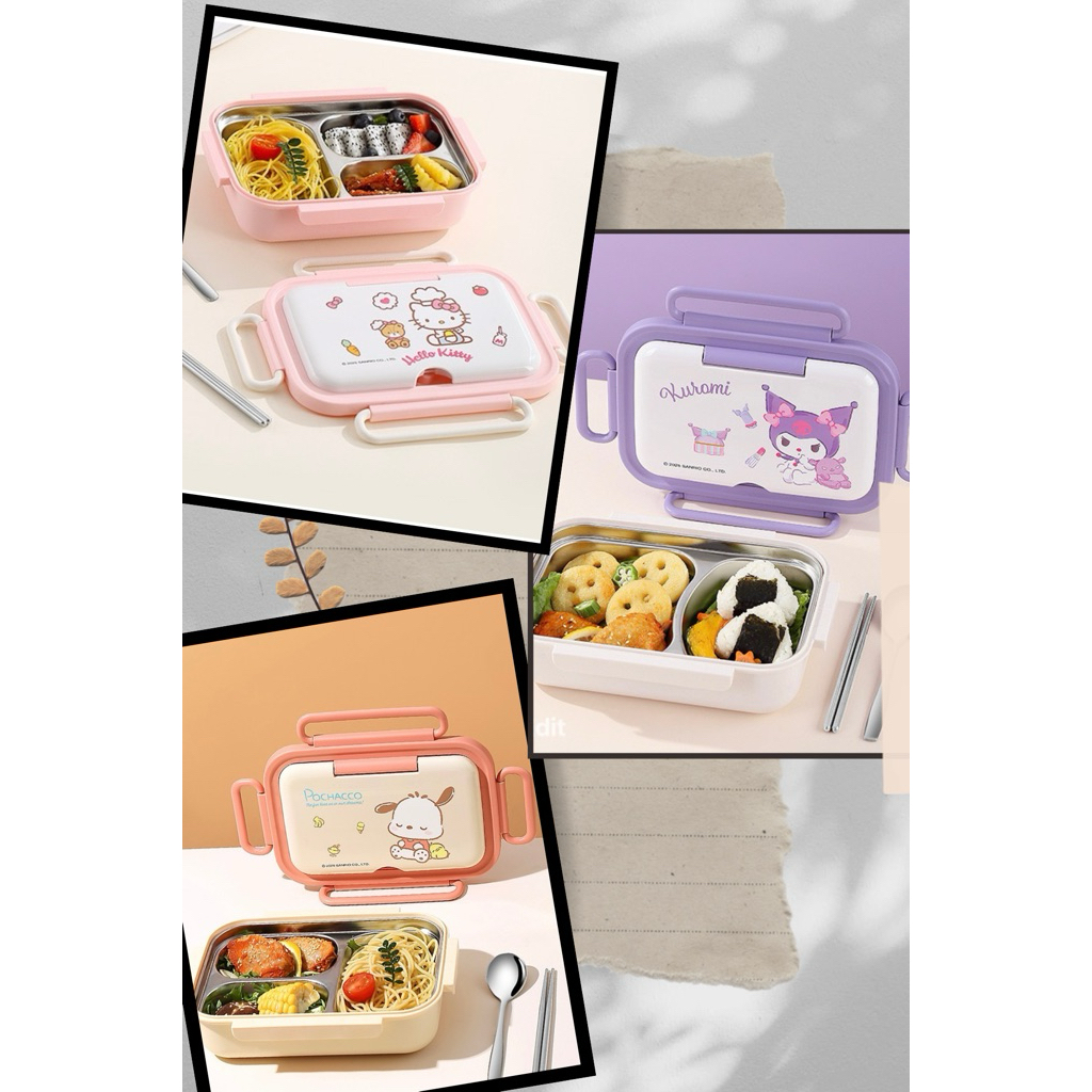 Kotak Makan Lunch Box Stainless 316