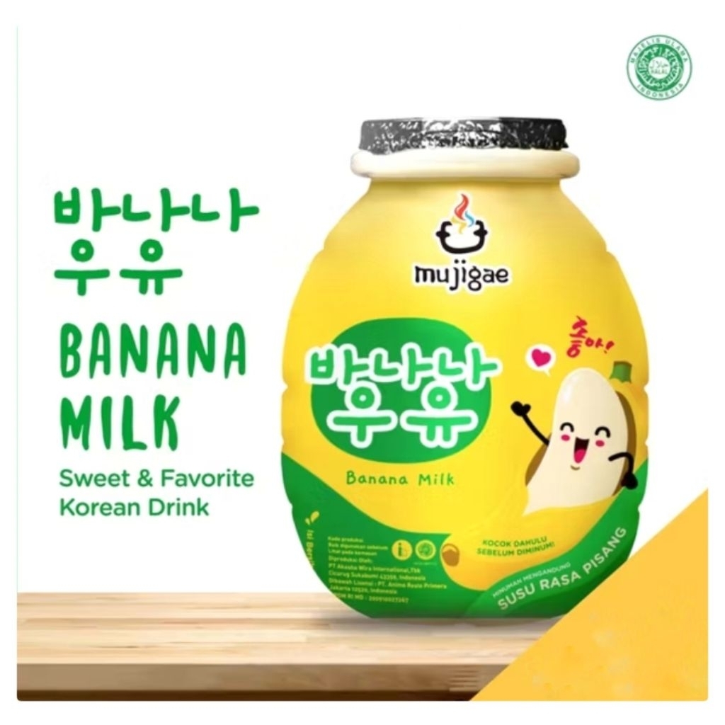 

MUJIGAE BANANA MILK ORIGINAL 250 ml