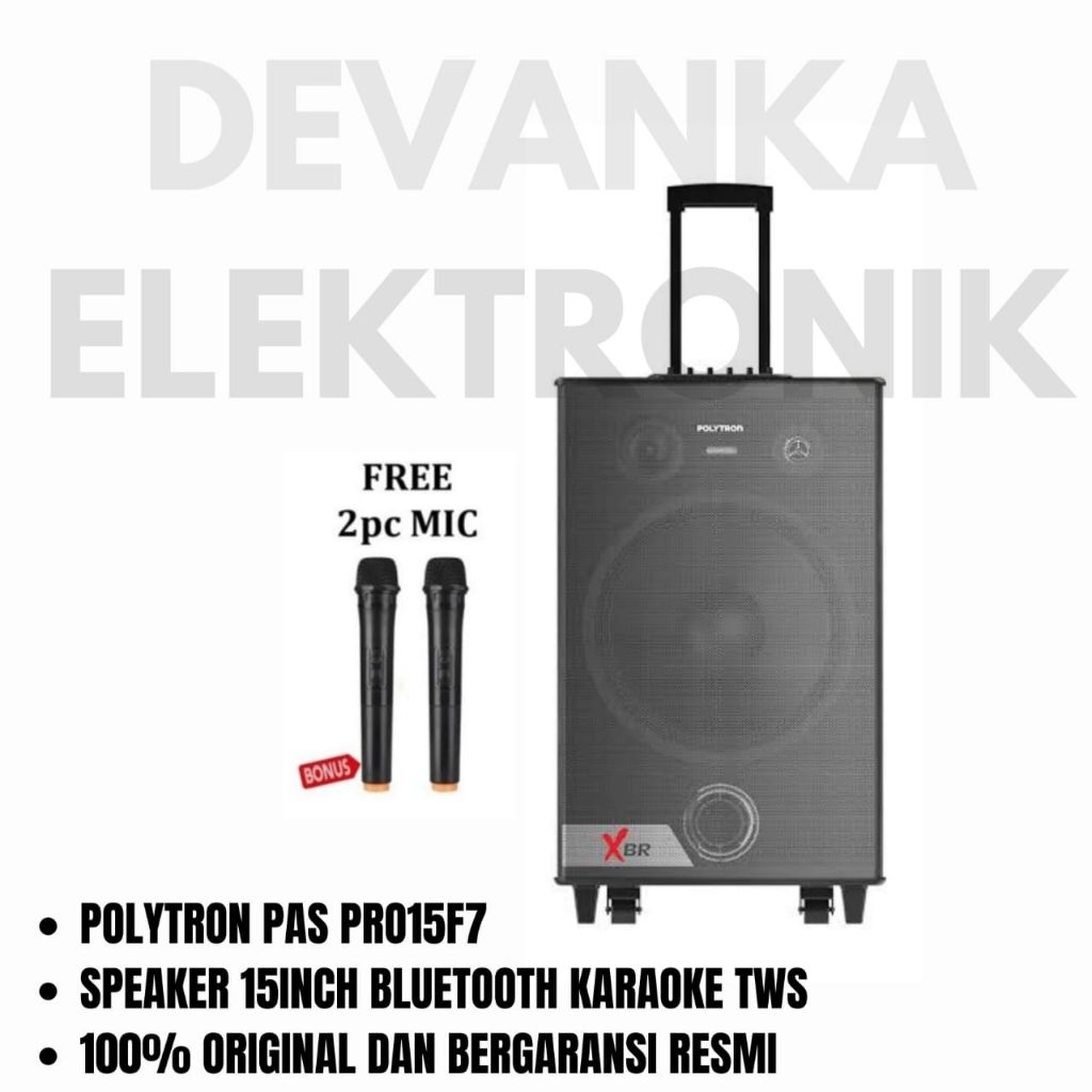 PAS PRO15F7 SPEAKER POLYTRON / SPEAKER 15INCH POLYTRON / 15INCH SPEAKER PAS PRO15F7