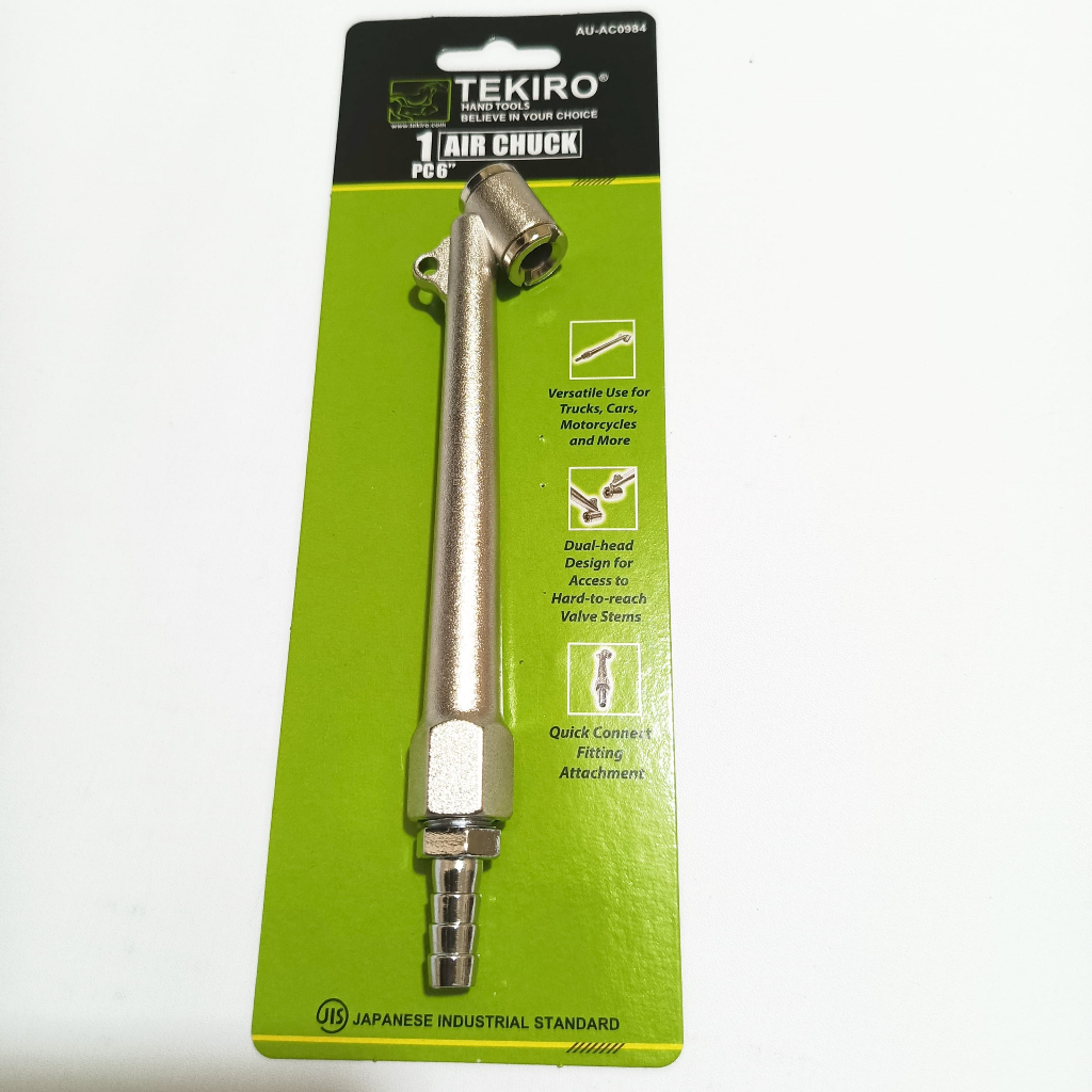 Tekiro Alat Isi Angin Ban 6 Inch Air Chuck Inflator Udara / Kepala Pompa Angin Tekiro