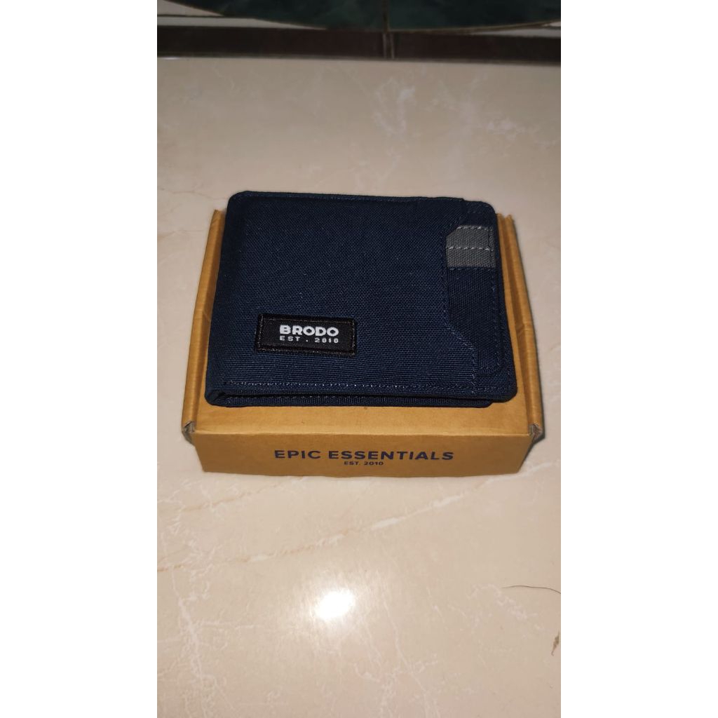 BRODO Dompet Wallet Pria Navy