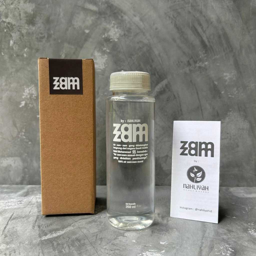 

Air Zam Zam Murni 100% Asli Import Saudi Langsung 250 Gram