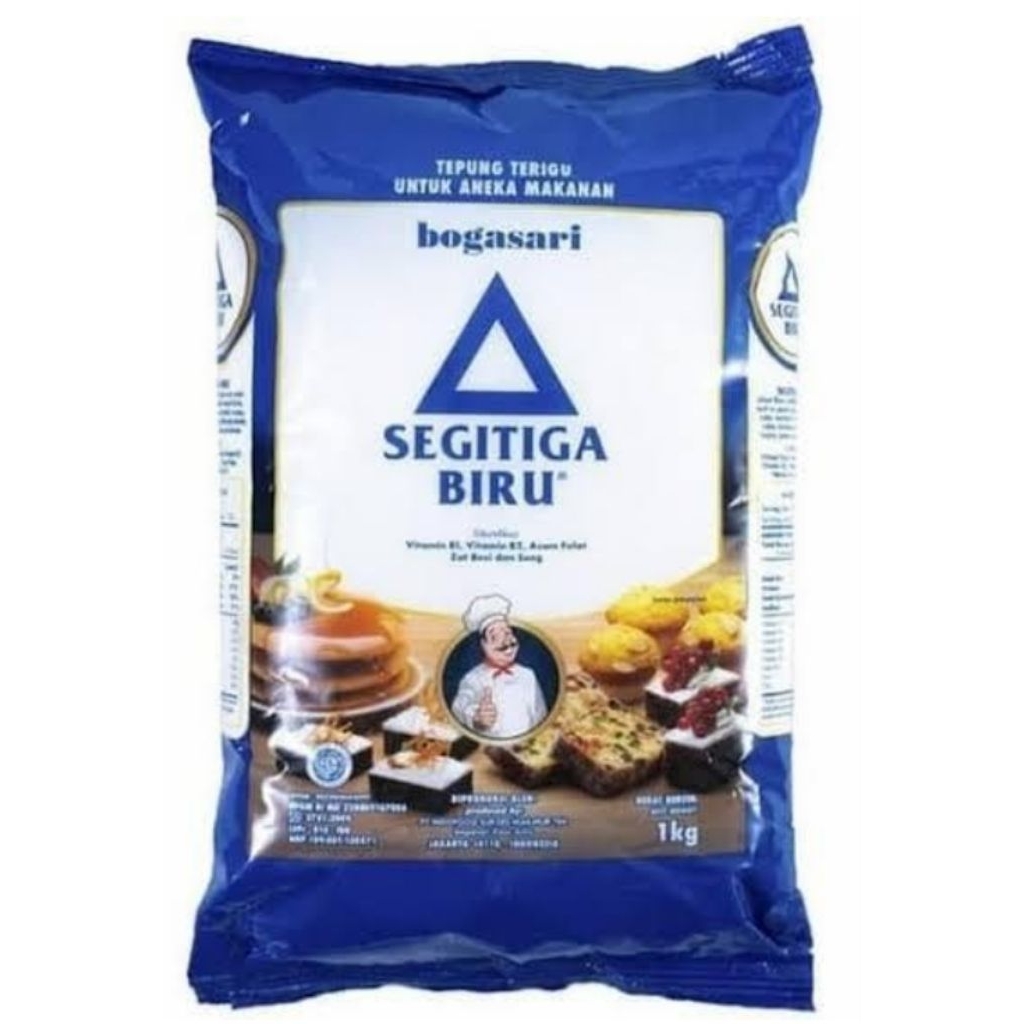 

Tepung Segitiga Biru Premium 1 kg