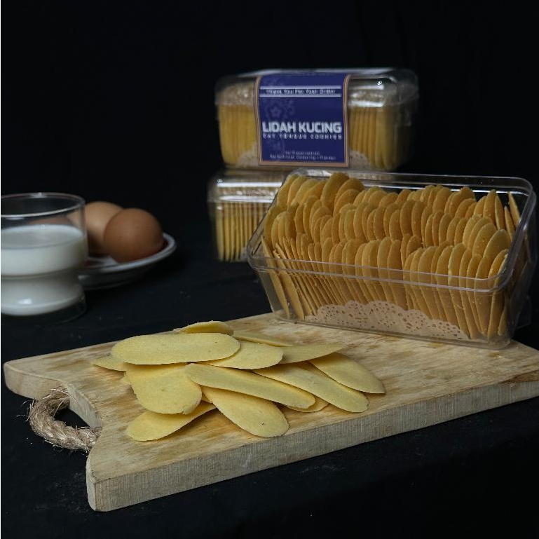 

Kue Kering Lidah Kucing Original Premium Butter Wisman Manis Gurih Renyah Homemade by RaMaChef