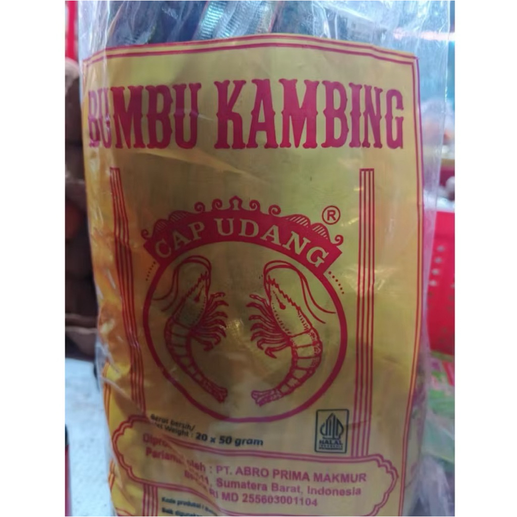 

Bumbu Kambing Cap udang