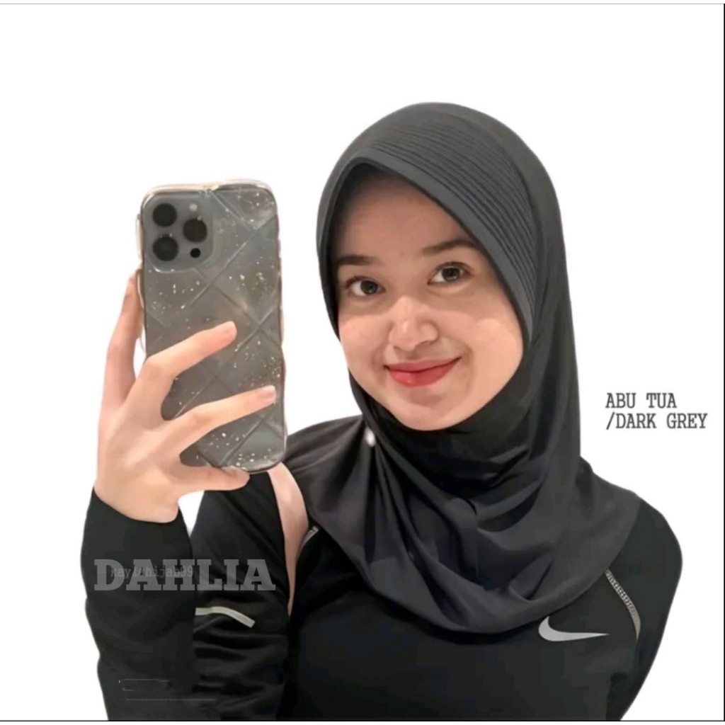 hijab sport pet tebal size s Bergo Sport|| Jilbab instant pet besar|| Bergo sport jilbab sport pet t