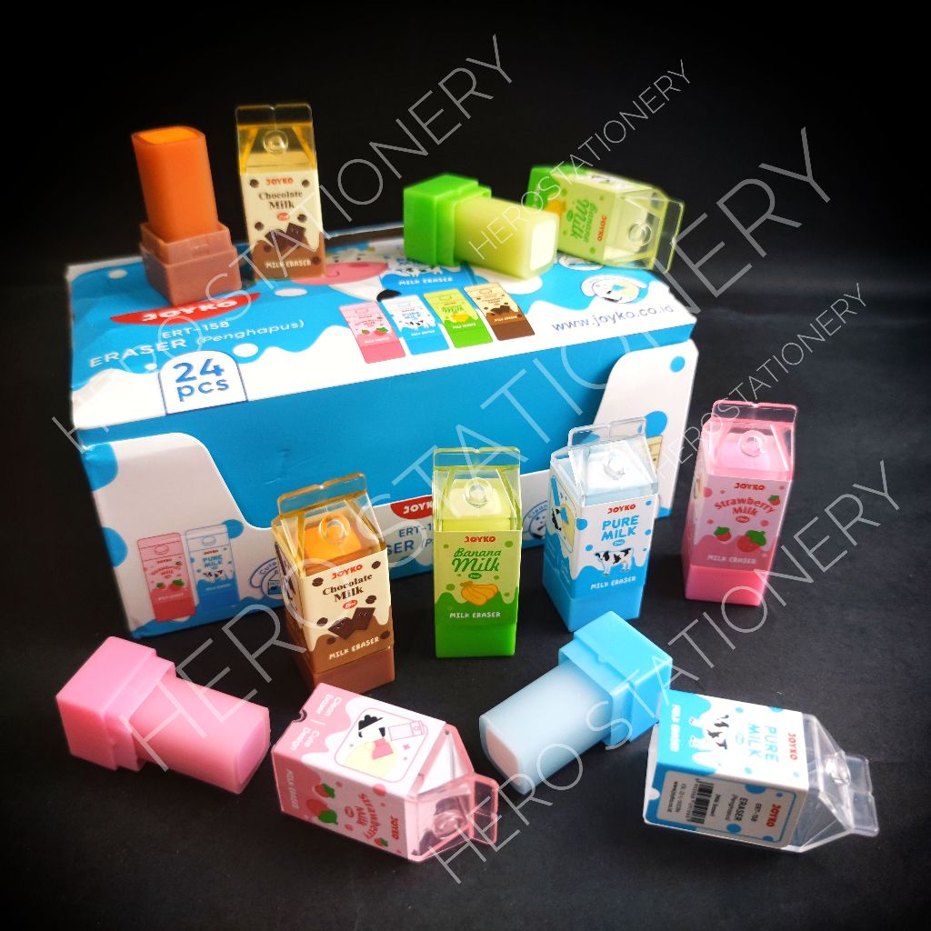 

Penghapus karet eraser milk susu kotak joyko ERT-158