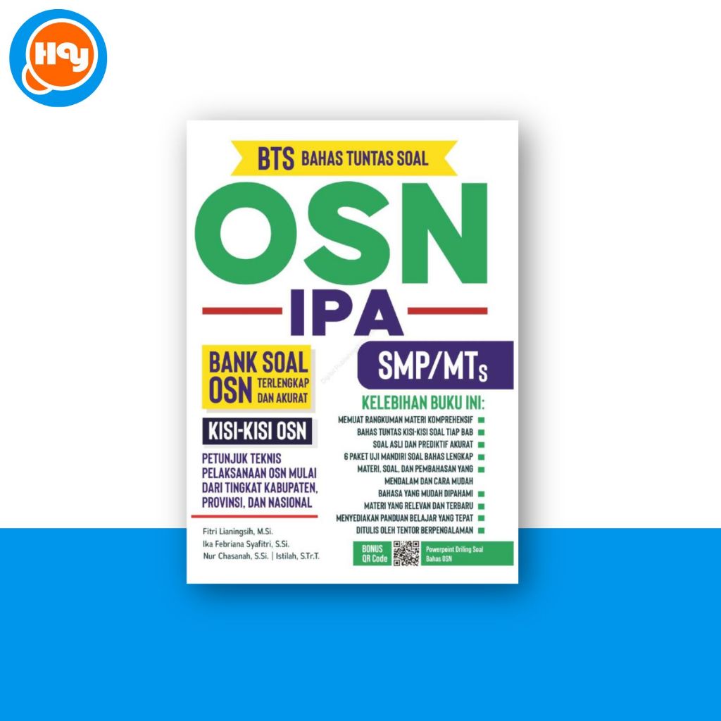 Buku OSN IPA SMP | BTS Bahas Tuntas Soal OSN IPA SMP/MTs - Penerbit Andi